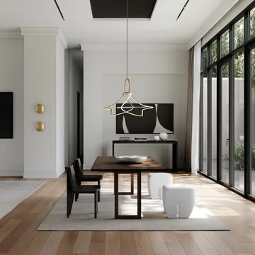 Lámpara de techo Kumo Chandelier Mini  - Latón - 101 Copenhagen