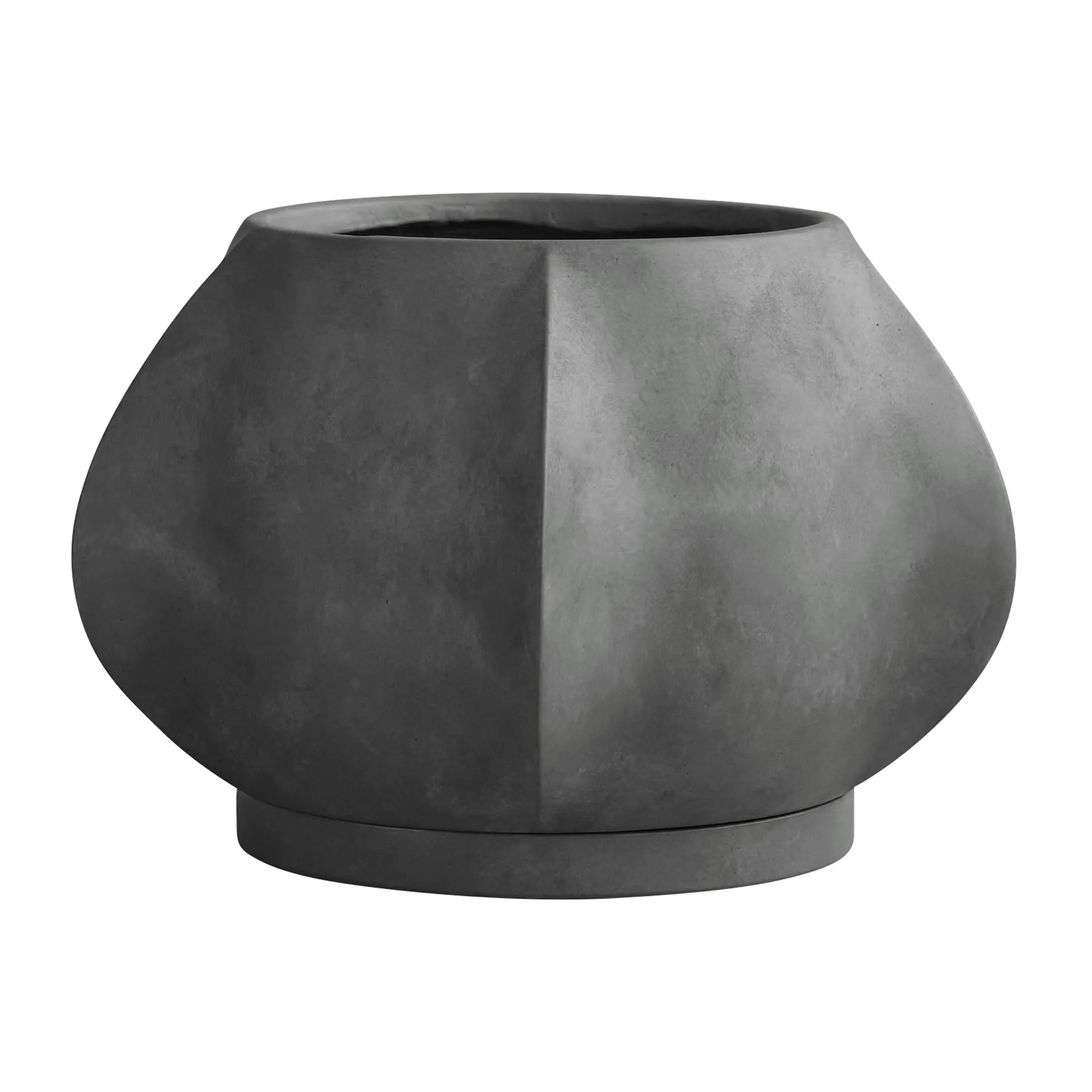 Maceta Arket mini Ø39,5 cm, Dark Grey 101 Copenhagen
