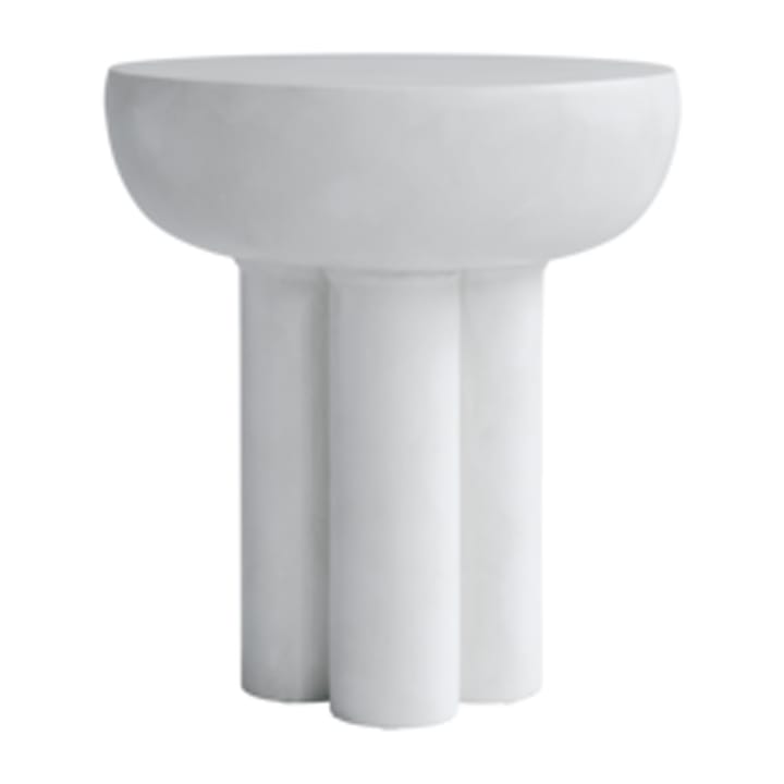 Mesa auxiliar Crown tall Ø45 cm - bone white - 101 Copenhagen