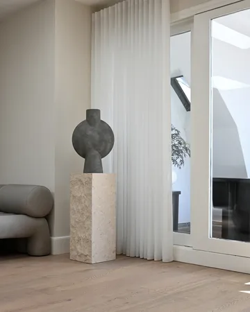 Mesa auxiliar Podium maxi 80 cm - Caliza - 101 Copenhagen