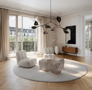 Mesa de centro Ishi medio - Smoked desert - 101 Copenhagen