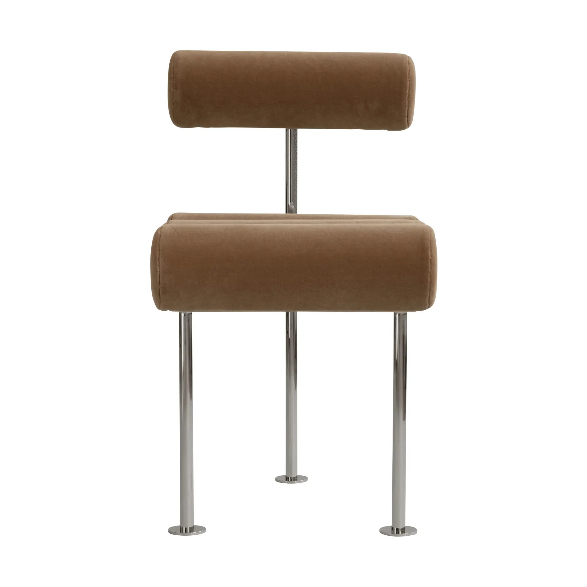 Silla de comedor Hiro, Stainless steel-desert 101 Copenhagen