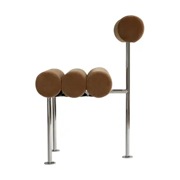 Silla de comedor Hiro - Stainless steel-desert - 101 Copenhagen