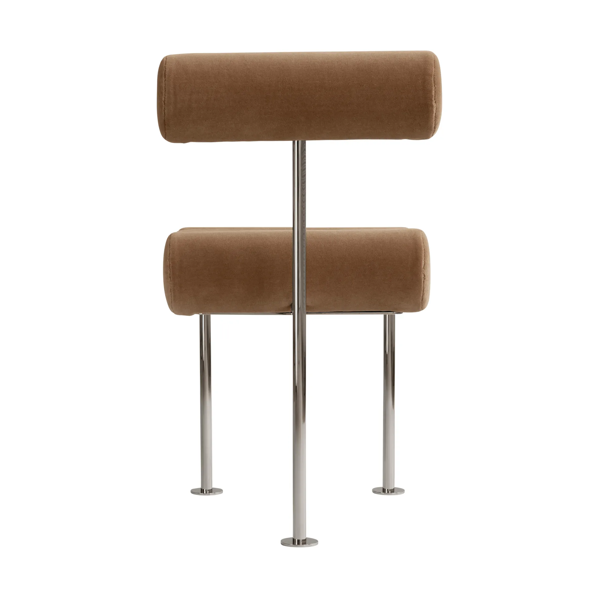 Silla de comedor Hiro, Stainless steel-desert 101 Copenhagen