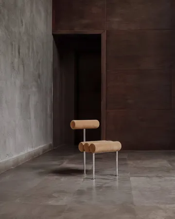 Silla de comedor Hiro - Stainless steel-desert - 101 Copenhagen