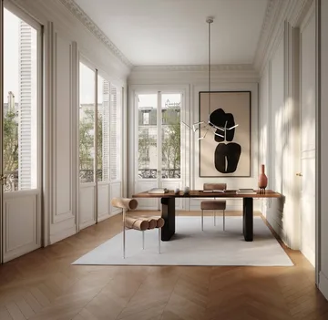 Silla de comedor Hiro - Stainless steel-desert - 101 Copenhagen