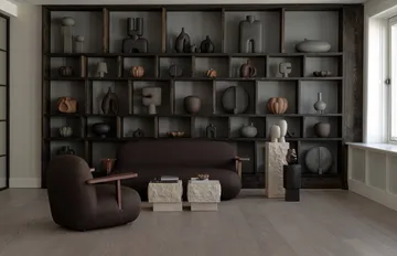 Sillón con reposabrazos Toe chair - Classic brown oak-dark brown - 101 Copenhagen