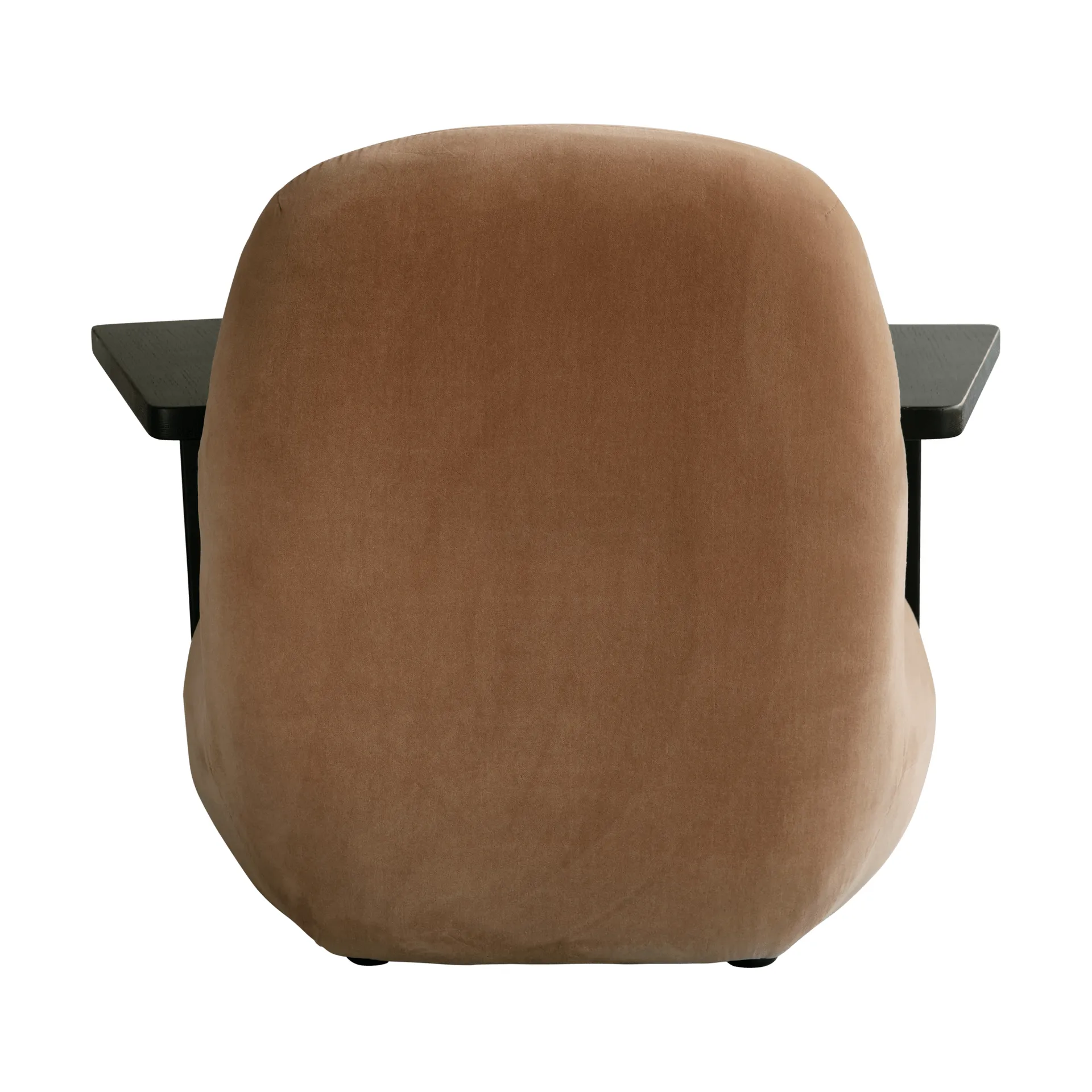 Sillón con reposabrazos Toe chair, Coffee black oak-desert 101 Copenhagen