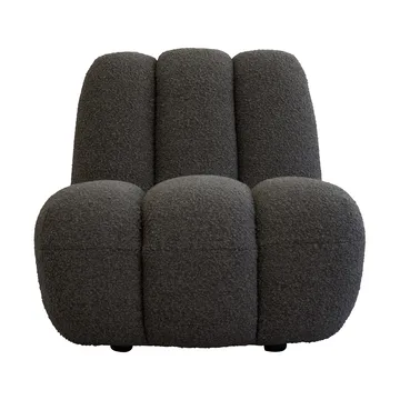 Sillón de jardín Toe bouclé - Deep taupe - 101 Copenhagen