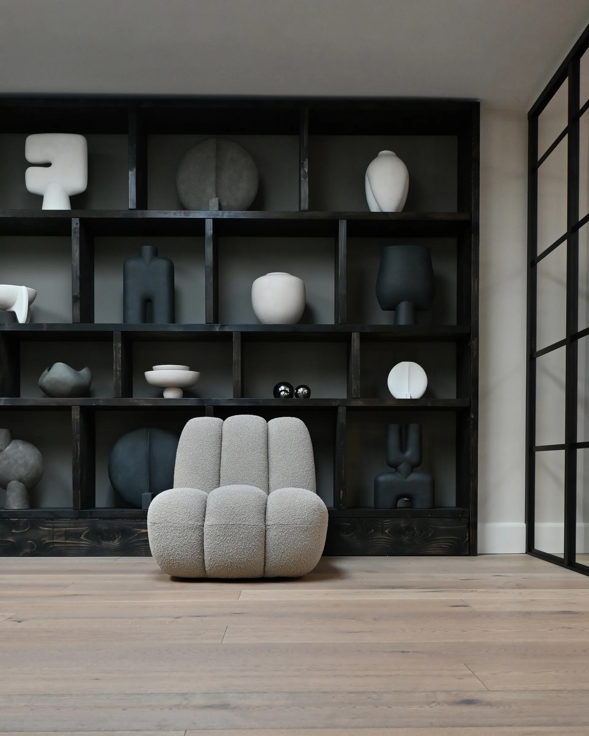 Sillón de jardín Toe bouclé, Smoked sand 101 Copenhagen