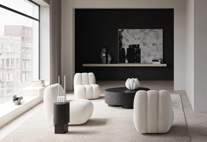 Sillón de jardín Toe lino, white chalk 101 Copenhagen