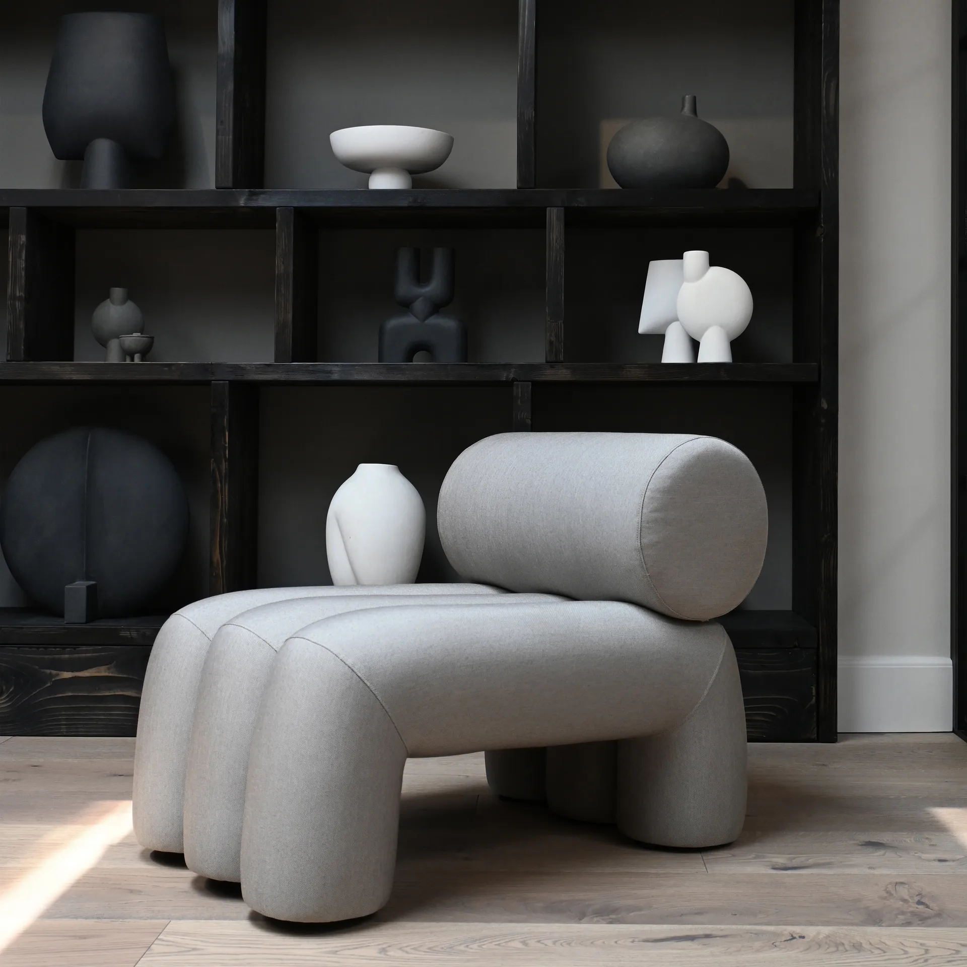 Sillón Foku Chair, Taupe 101 Copenhagen