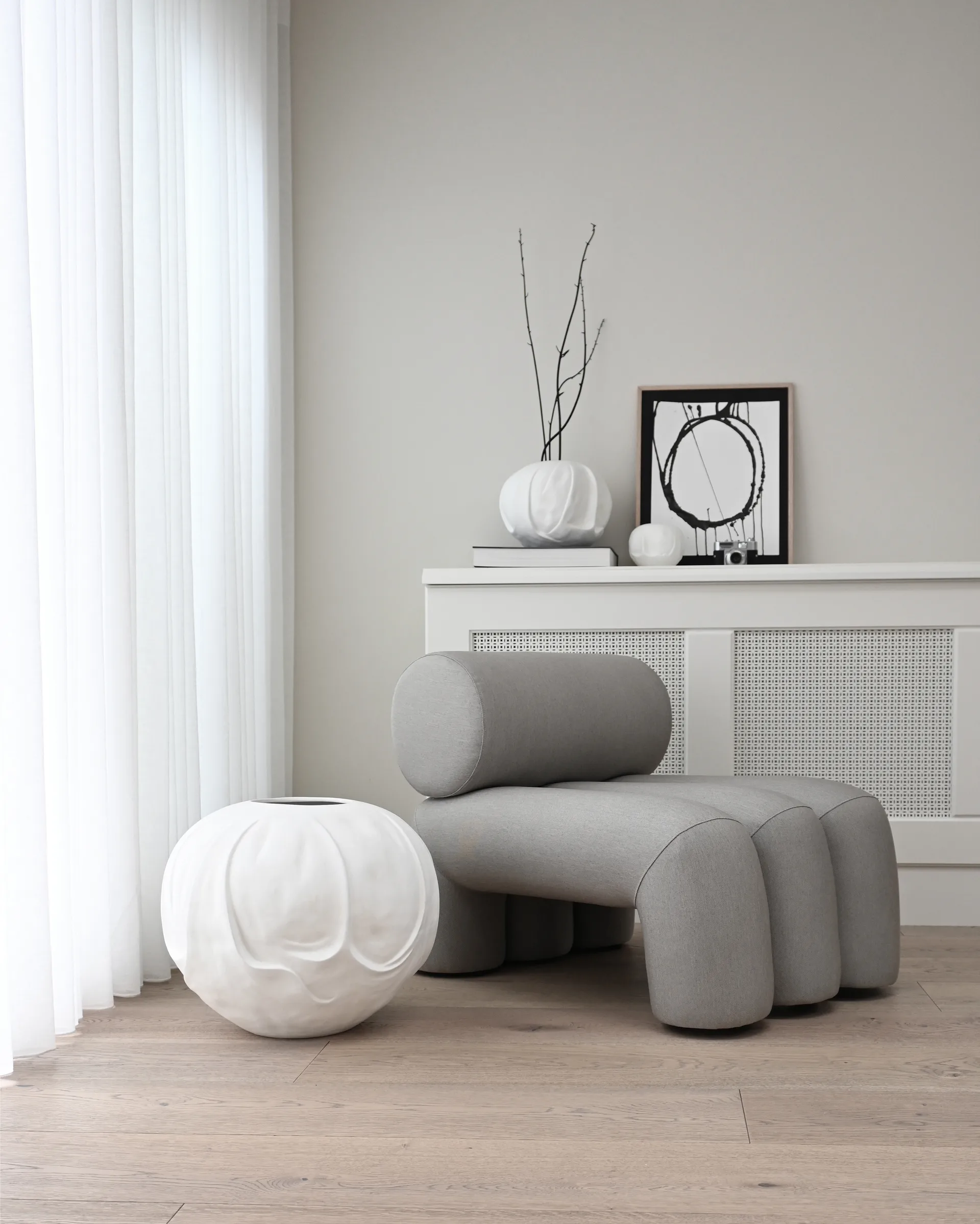 Sillón Foku Chair, Taupe 101 Copenhagen