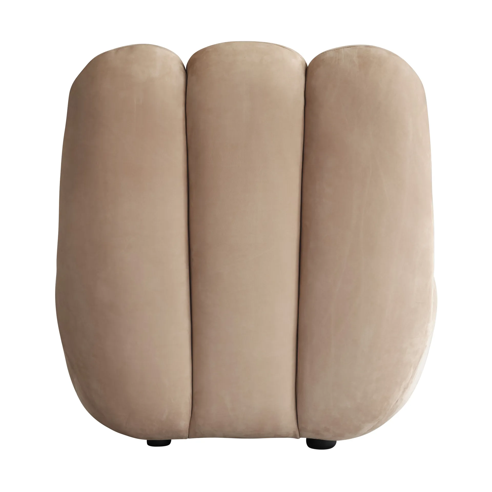 Sillón lounge Toe, Nubuck 101 Copenhagen