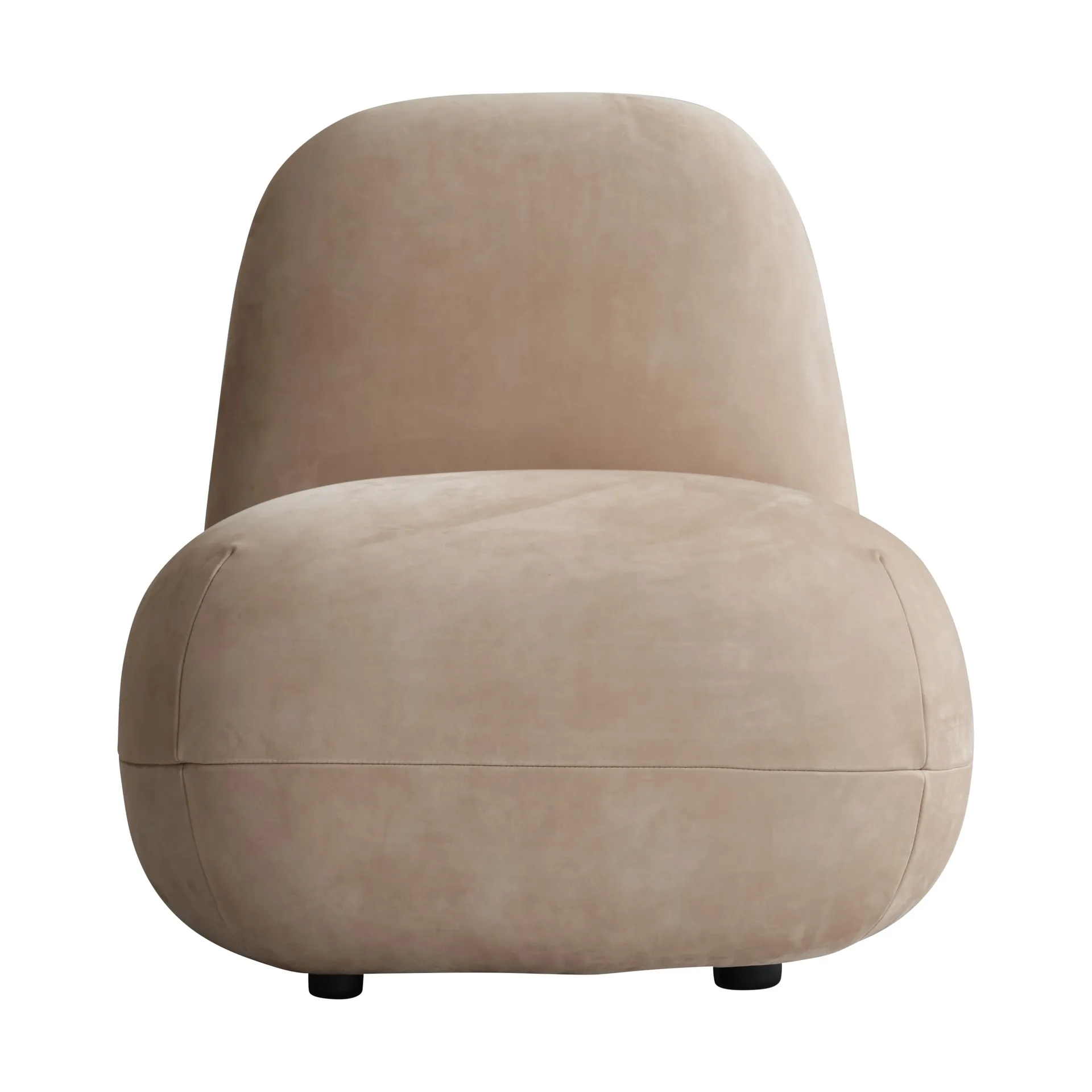 Sillón Toe Chair Flat 92x75 cm, Nubuck 101 Copenhagen