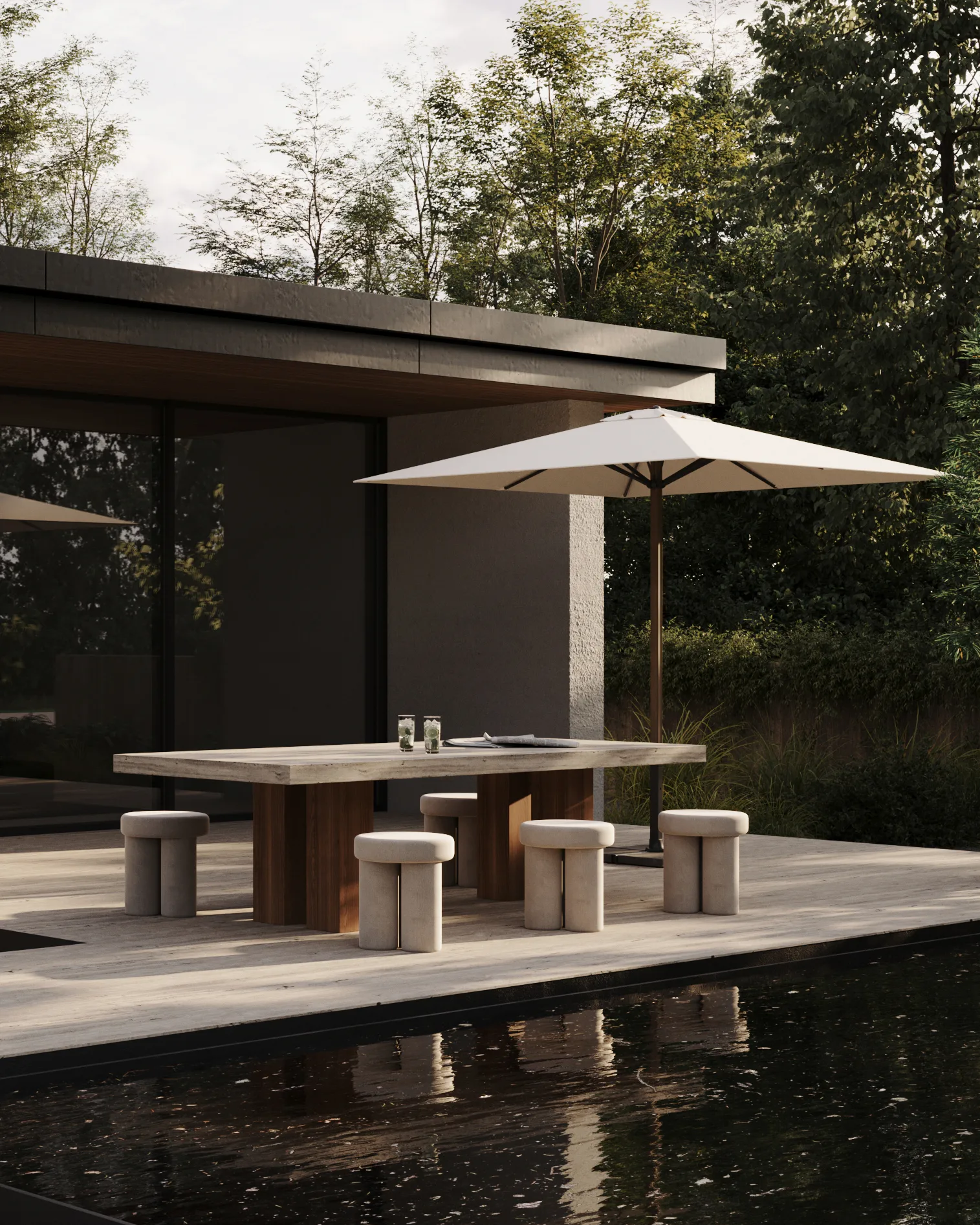 Taburete Big Foot, Warm Ash 101 Copenhagen