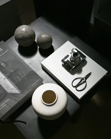 Tarro Enkei medio Ø12 cm - Tierra - 101 Copenhagen