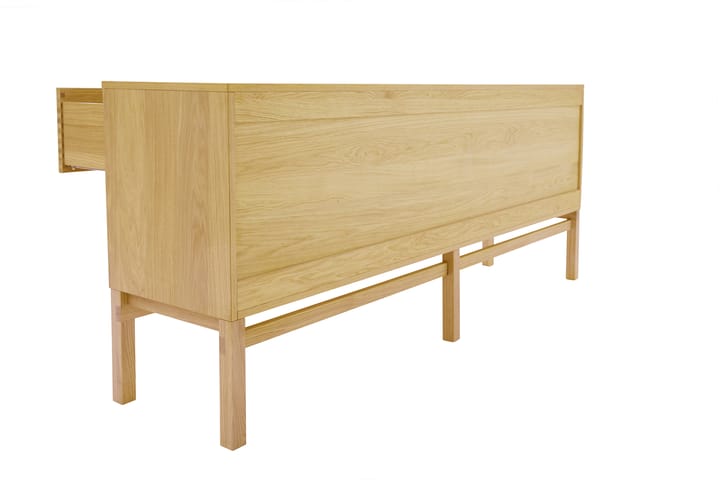 Aparador Hylte 6 cajones 172x73 cm, Roble 1898