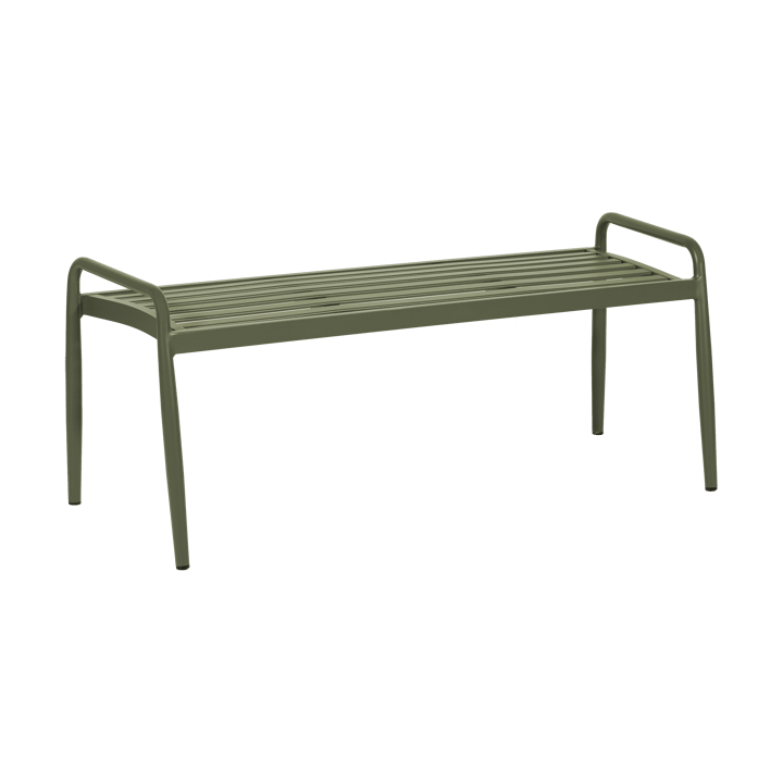 Banco Messina 51x124 cm, Moss green 1898