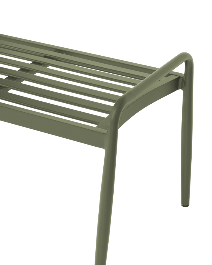 Banco Messina 51x124 cm, Moss green 1898