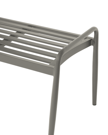 Banco Messina 51x124 cm - Taupe - 1898