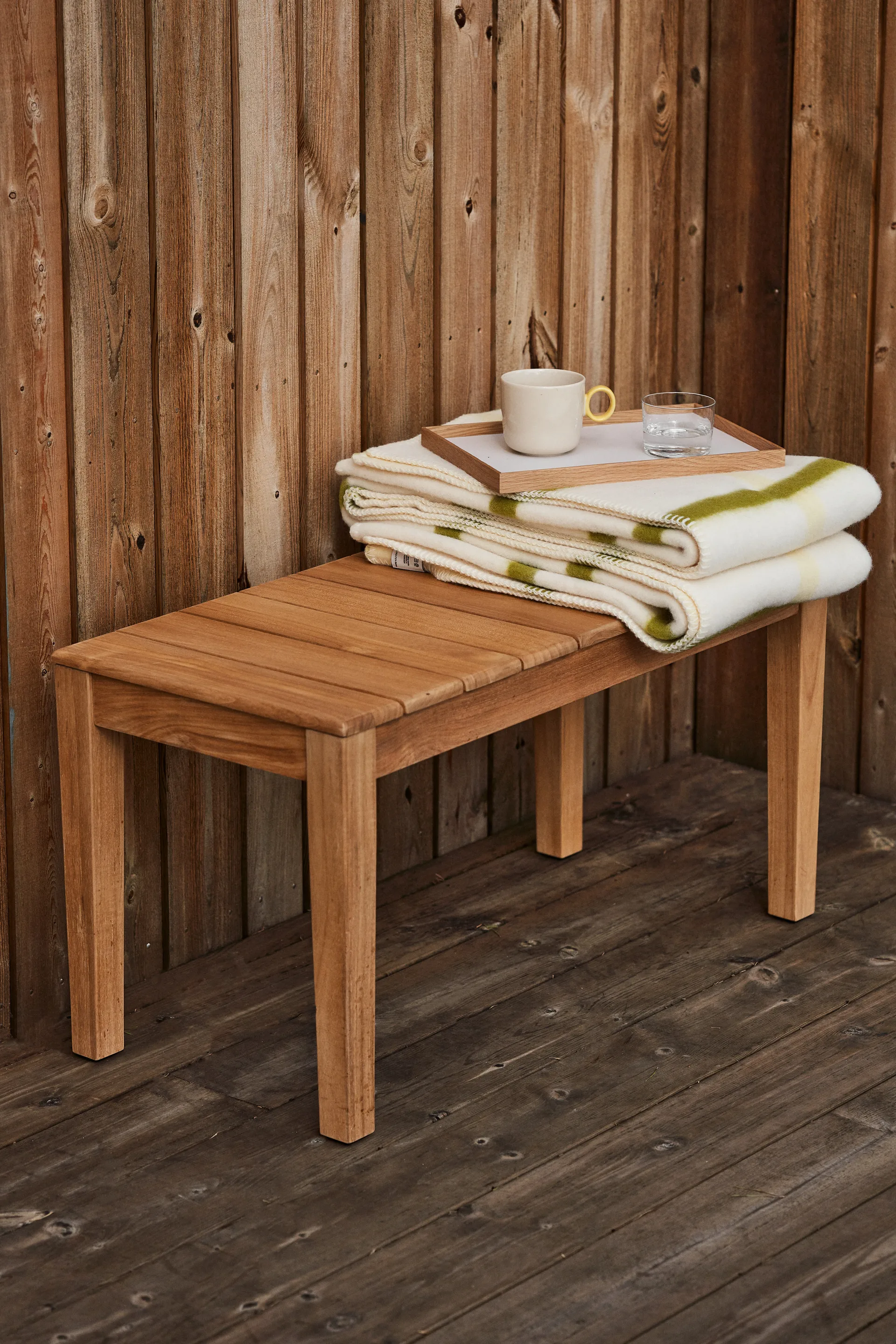 Banco Sköndal 85x40x45 cm, Teak 1898