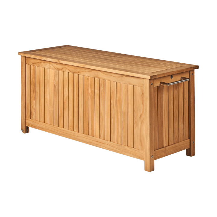 Baúl con ruedas Bjärknäs S 130x50x60 cm - Teak - 1898