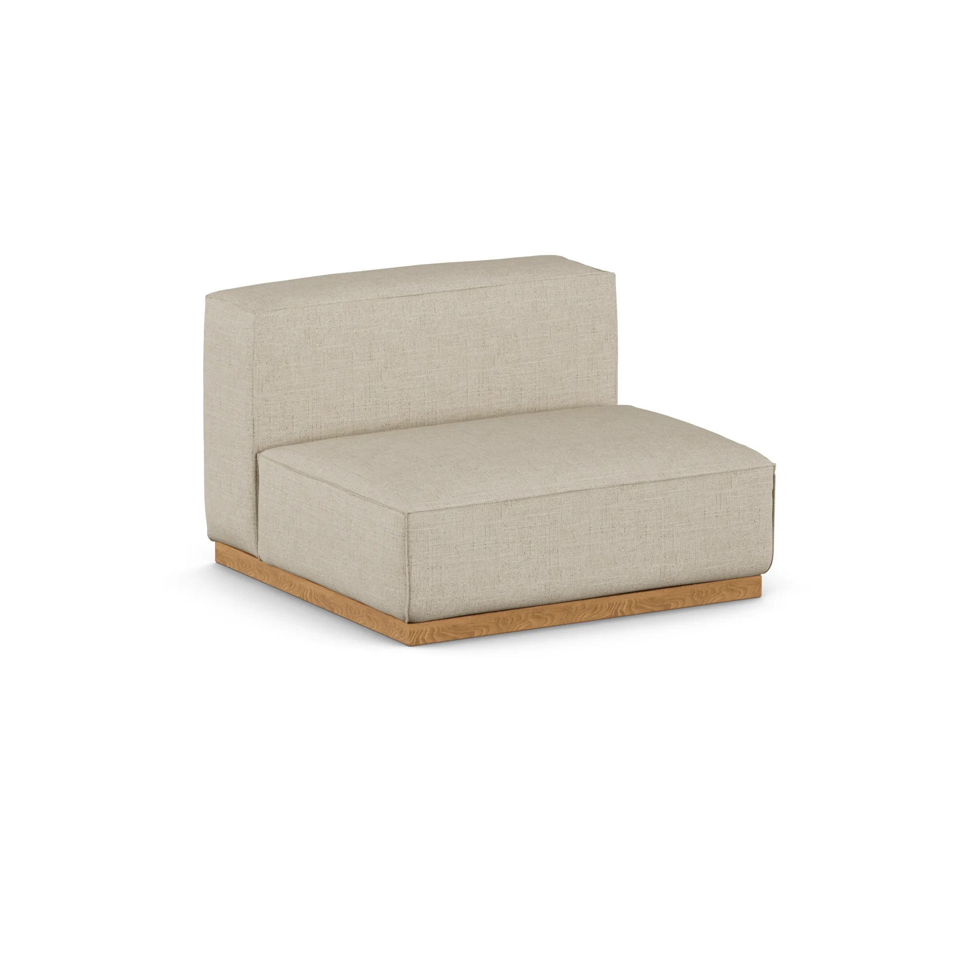 Butaca de 1,5 plazas Bergsdal, Bern beige 0341-Fresno teñido en roble, 1,5 plazas 1898