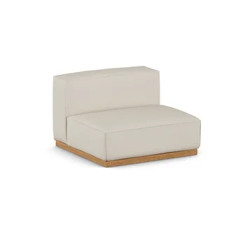 Butaca de 1,5 plazas Bergsdal - Jump beige 1956-Fresno teñido en roble, 1,5 plazas - 1898