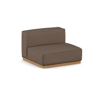 Butaca de 1,5 plazas Bergsdal - Jump brown 1955-Fresno teñido en roble, 1,5 plazas - 1898