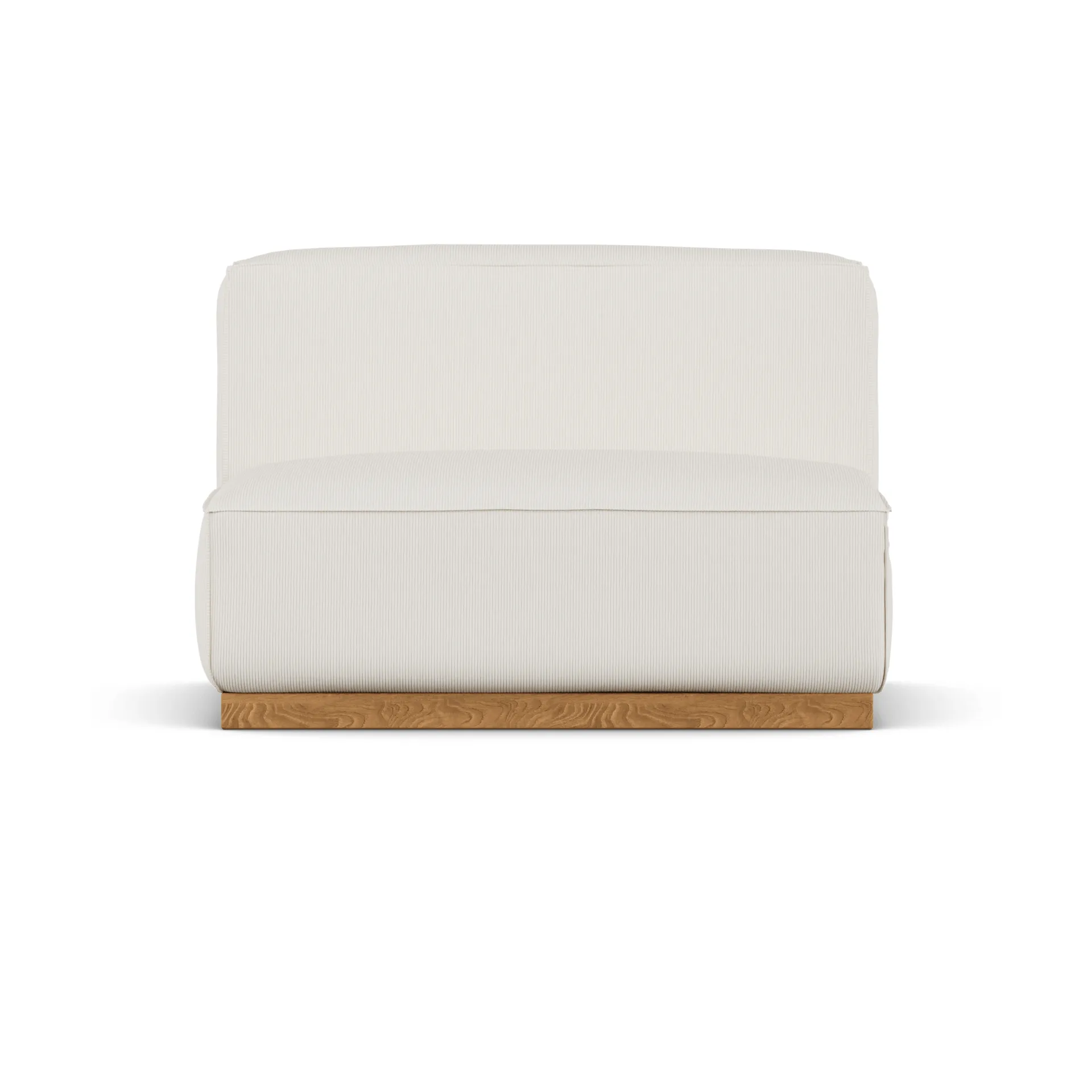 Butaca de 1,5 plazas Bergsdal, Jump offwhite 1954-Fresno teñido en roble, 1,5 plazas 1898