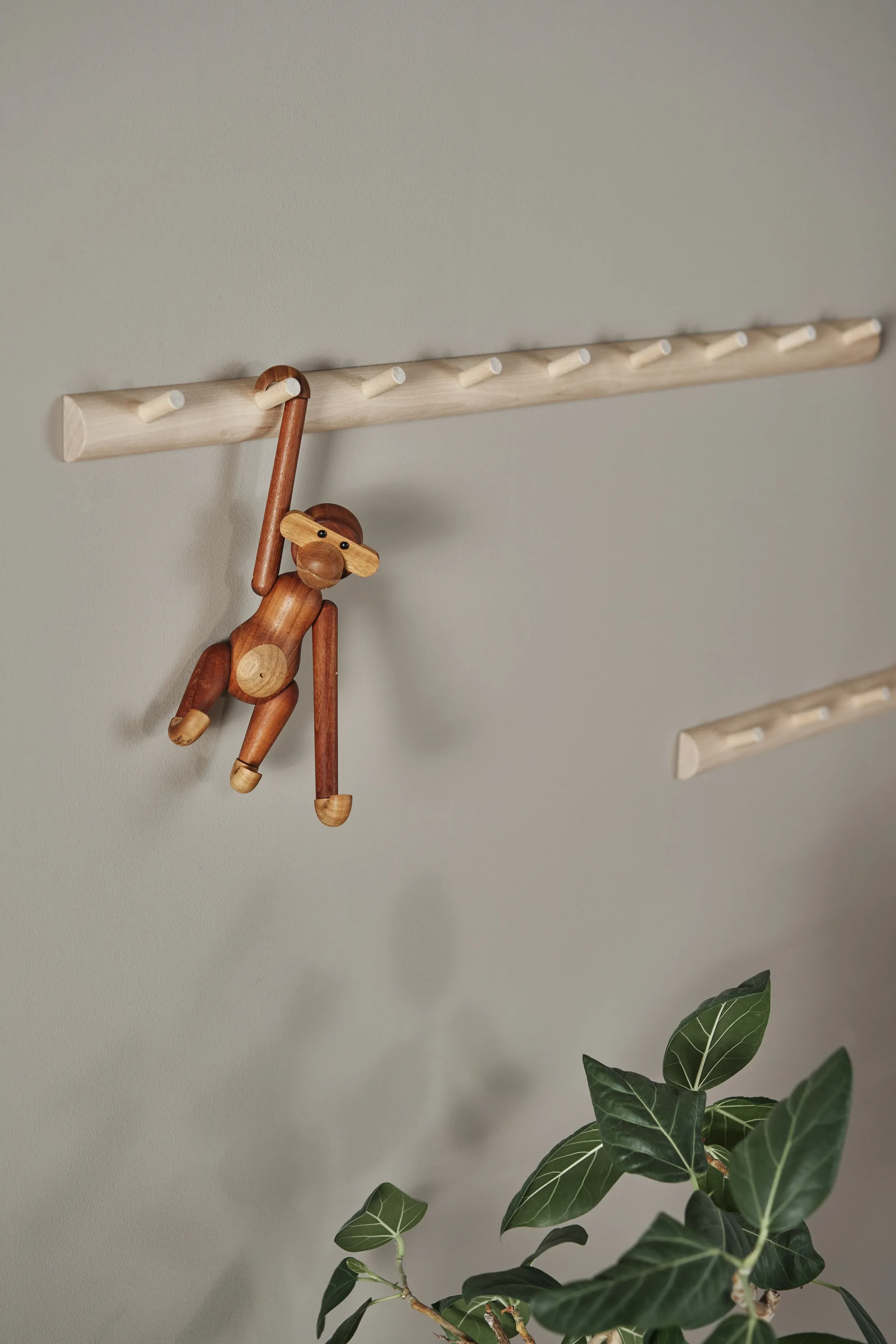 Colgador de 5 ganchos Allsarp, Roble 1898