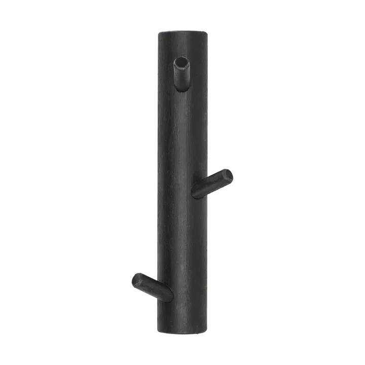 Colgador vertical Allsarp con 3 ganchos - Abedul pintado en negro - 1898