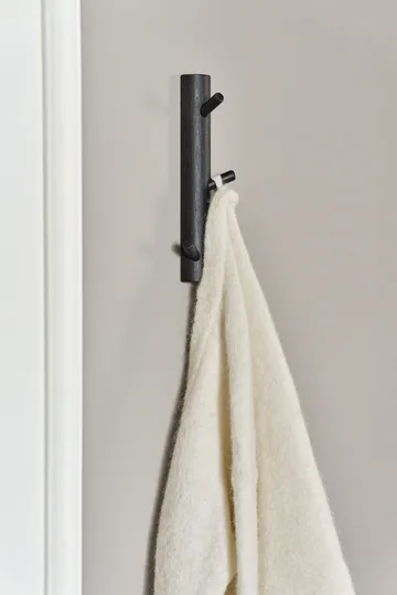 Colgador vertical Allsarp con 3 ganchos - Abedul pintado en negro - 1898