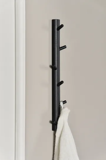 Colgador vertical Allsarp con 6 ganchos - Abedul pintado en negro - 1898