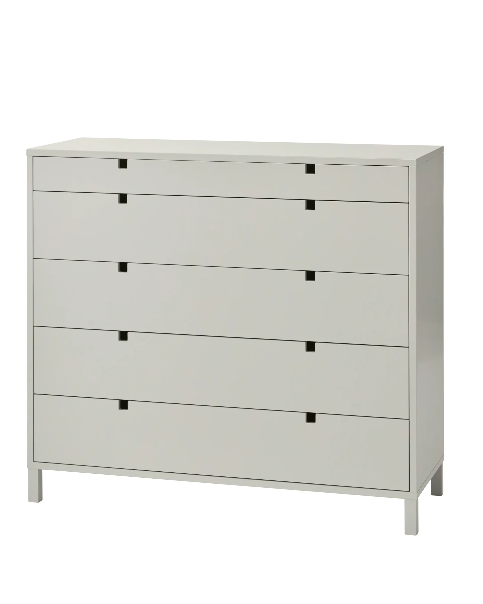 Cómoda Square 5 cajones, Sand 1898