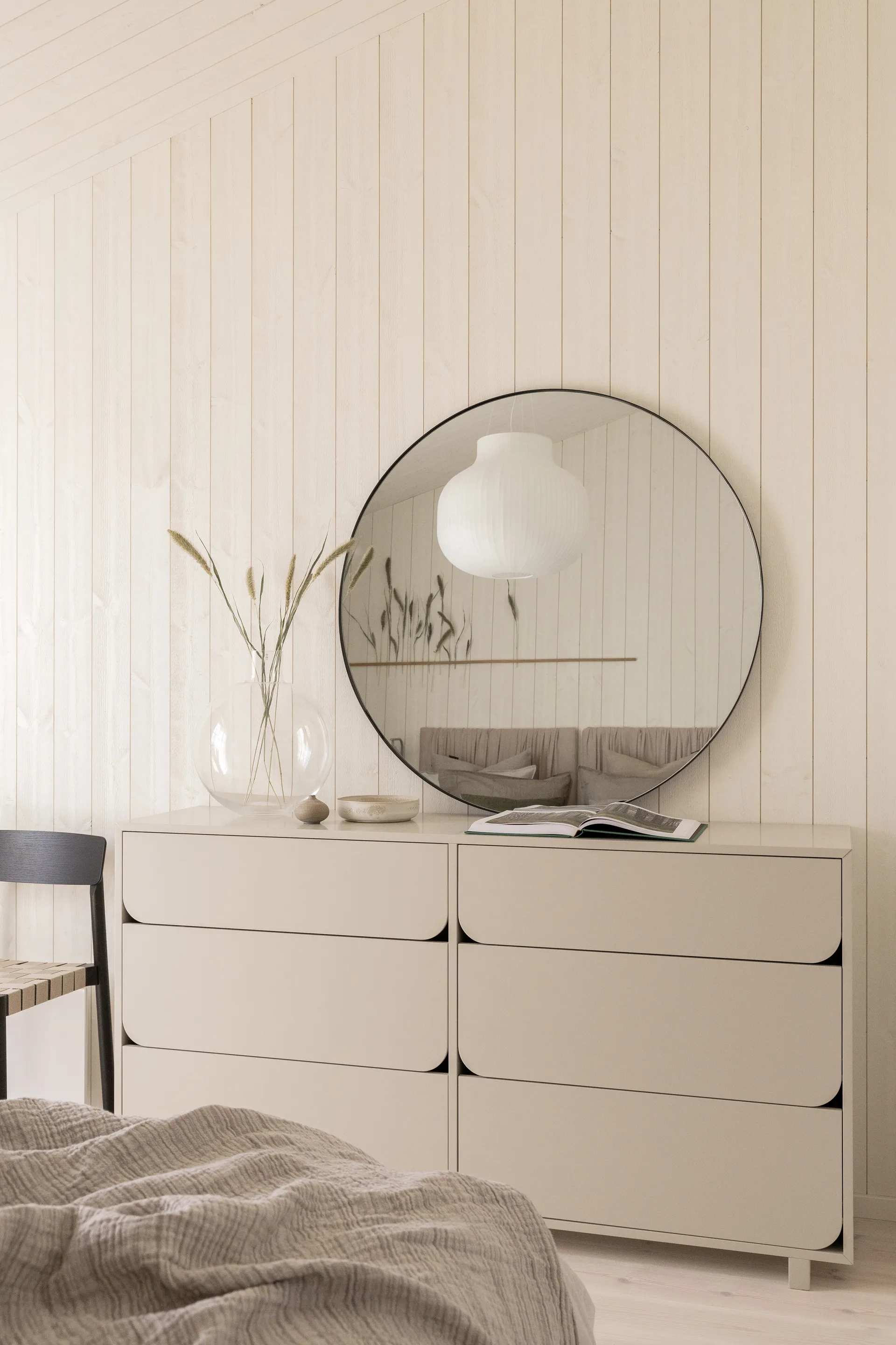 Cómoda Vidja doble, Sand, 6 cajones 1898