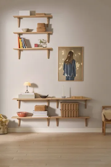 Estante de pared Bäckebo - Roble, 80×30×30 cm - 1898
