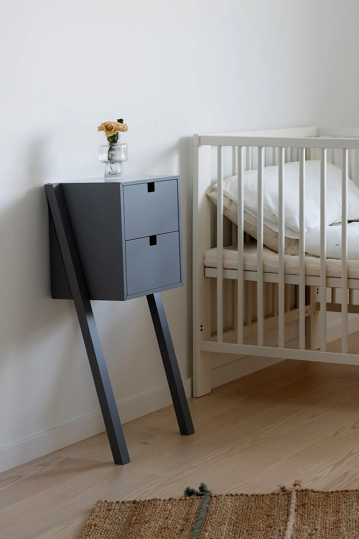 Estantería de cama y recibidor Square, Gris 1898