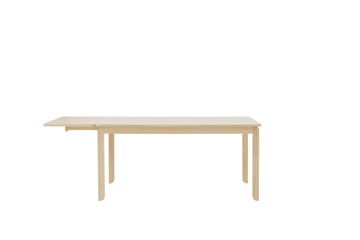 Mesa Alfred 90x160 cm - Roble pigmentado blanco - 1898