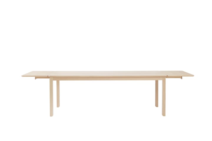 Mesa Alfred 90x220 cm, Roble pigmentado blanco 1898