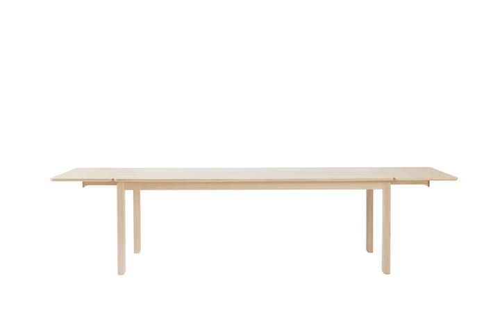 Mesa Alfred 90x220 cm - Roble pigmentado blanco - 1898