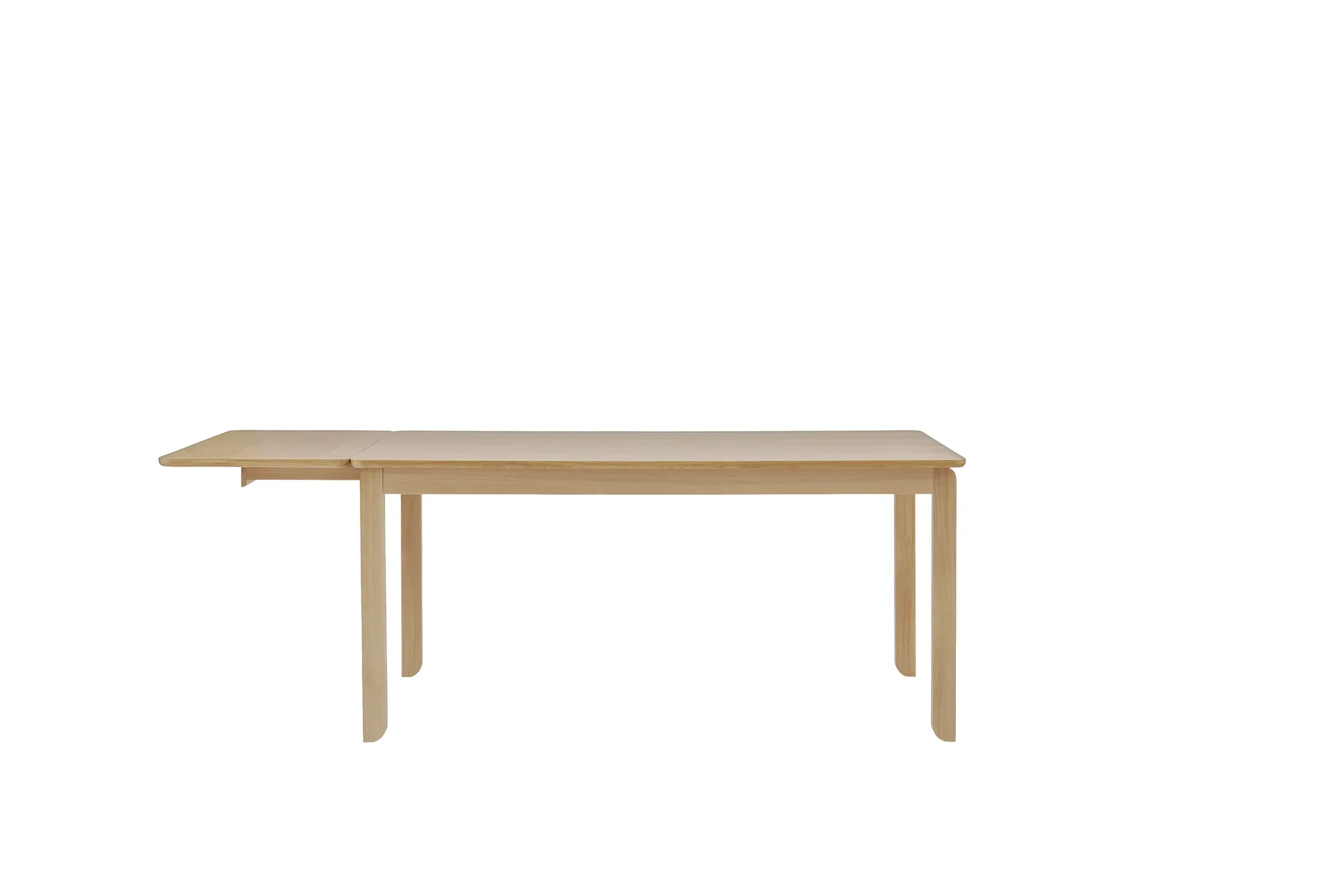 Mesa Alfred, Roble pigmentado blanco, 90x160 cm 1898