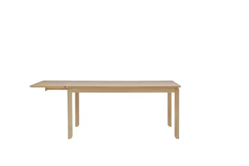 Mesa Alfred - Roble pigmentado blanco, 90x160 cm - 1898