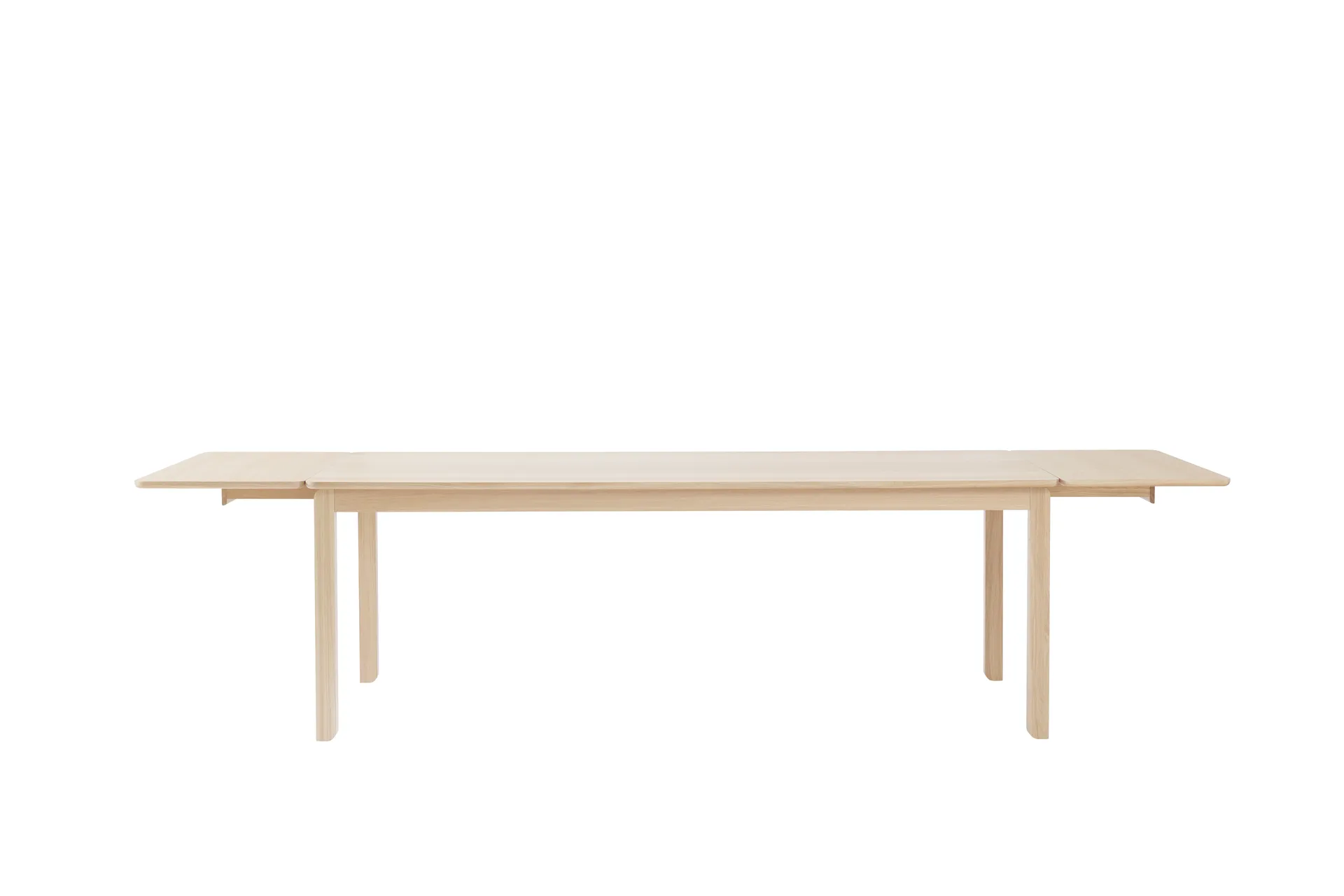 Mesa Alfred, Roble pigmentado blanco, 90x220 cm 1898