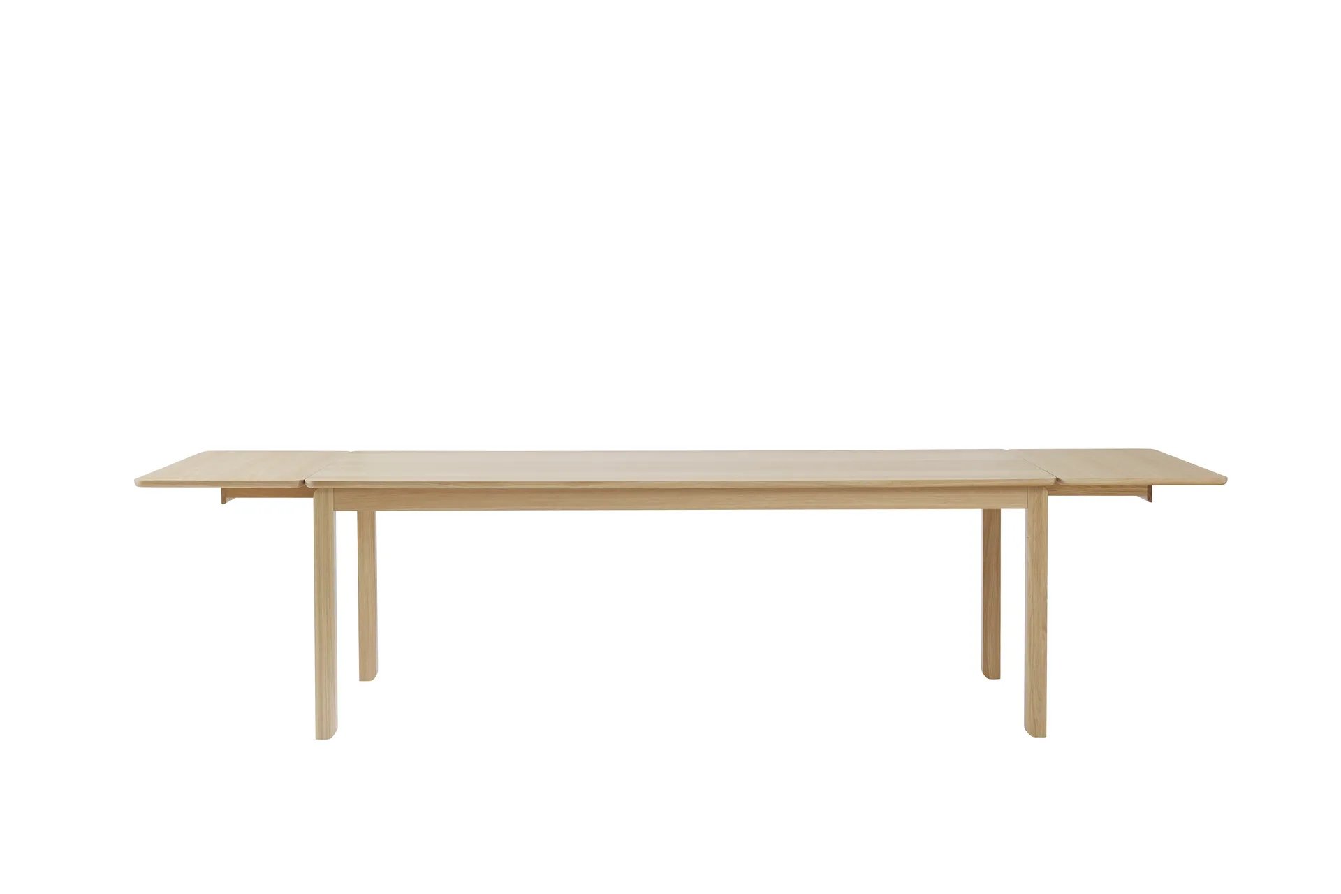 Mesa Alfred, Roble pigmentado blanco, 90x220 cm 1898