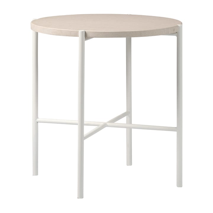 Mesa auxiliar Aplaryd Ø45 cm  - Piedra caliza beige - 1898