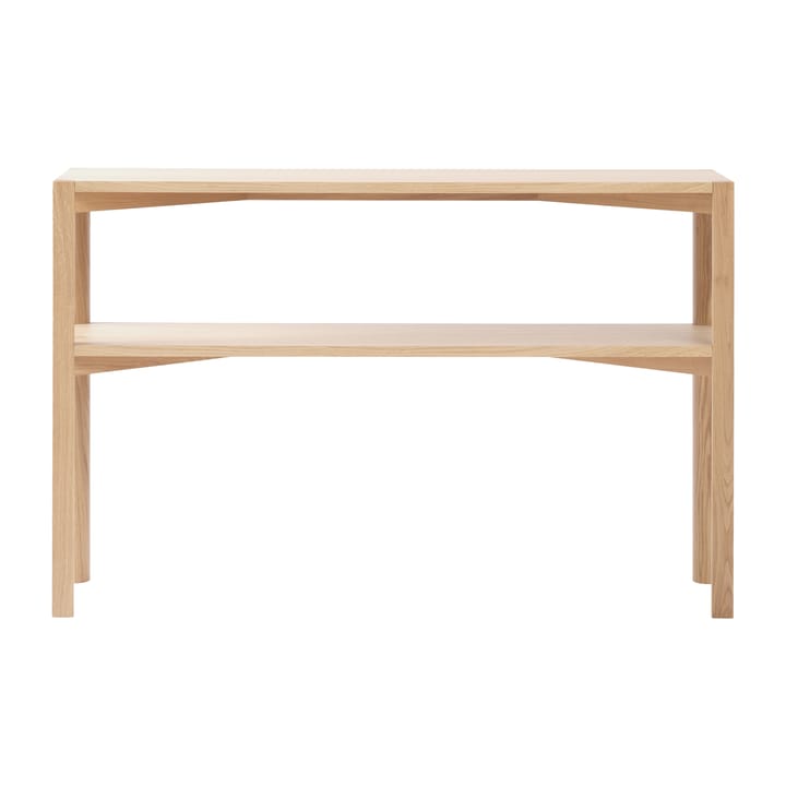 Mesa consola Anton 35x125 cm - Roble pigmentado blanco - 1898