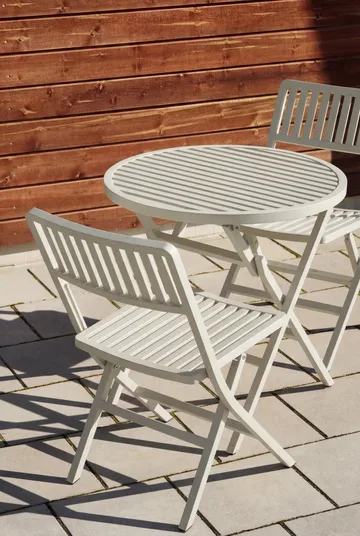 Mesa de café Verona - Off white, Ø72 cm - 1898