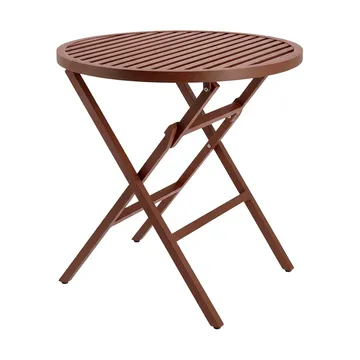 Mesa de café Verona - Rojo quemado, Ø72 cm - 1898
